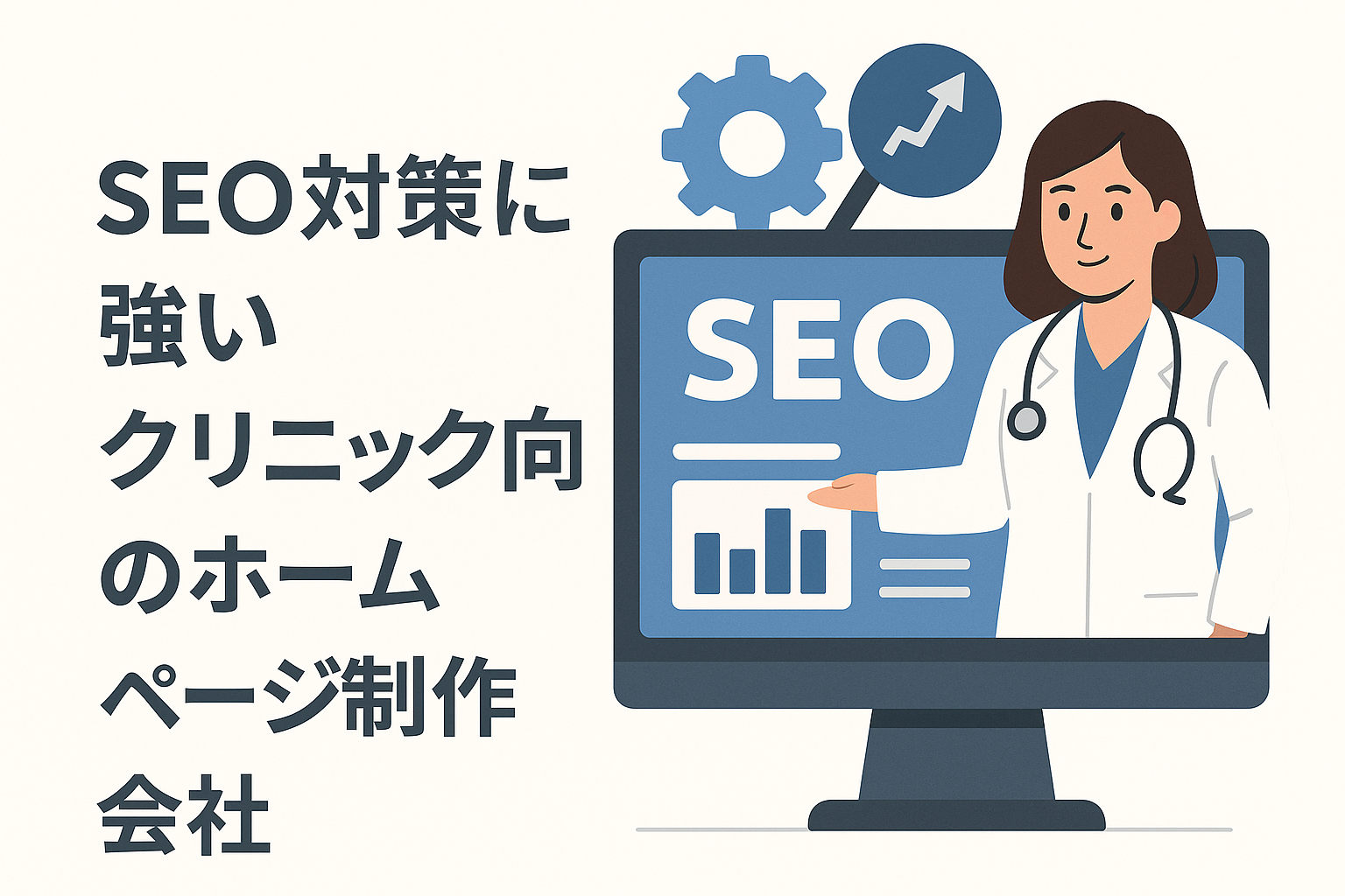 SEO対策に強いクリニック向けのホームページ制作会社